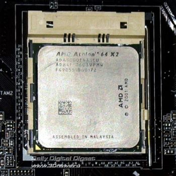 AMD Athlon 64 X2 5000+. Гонки по диагонали